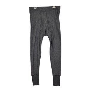 Medima Virgin Wool Angora Blend Thermal Pants Mens 2XL Dark Gray Made Germany